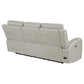 Brickston Triple Power Reclining Sofa Grey