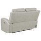 Brickston Triple Power Reclining Loveseat Grey