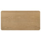 Castlewood Engineered Wood Cocktail Coffee Table Light Oak