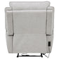 Sylmar Chenille Upholstered Power Recliner Dove Grey