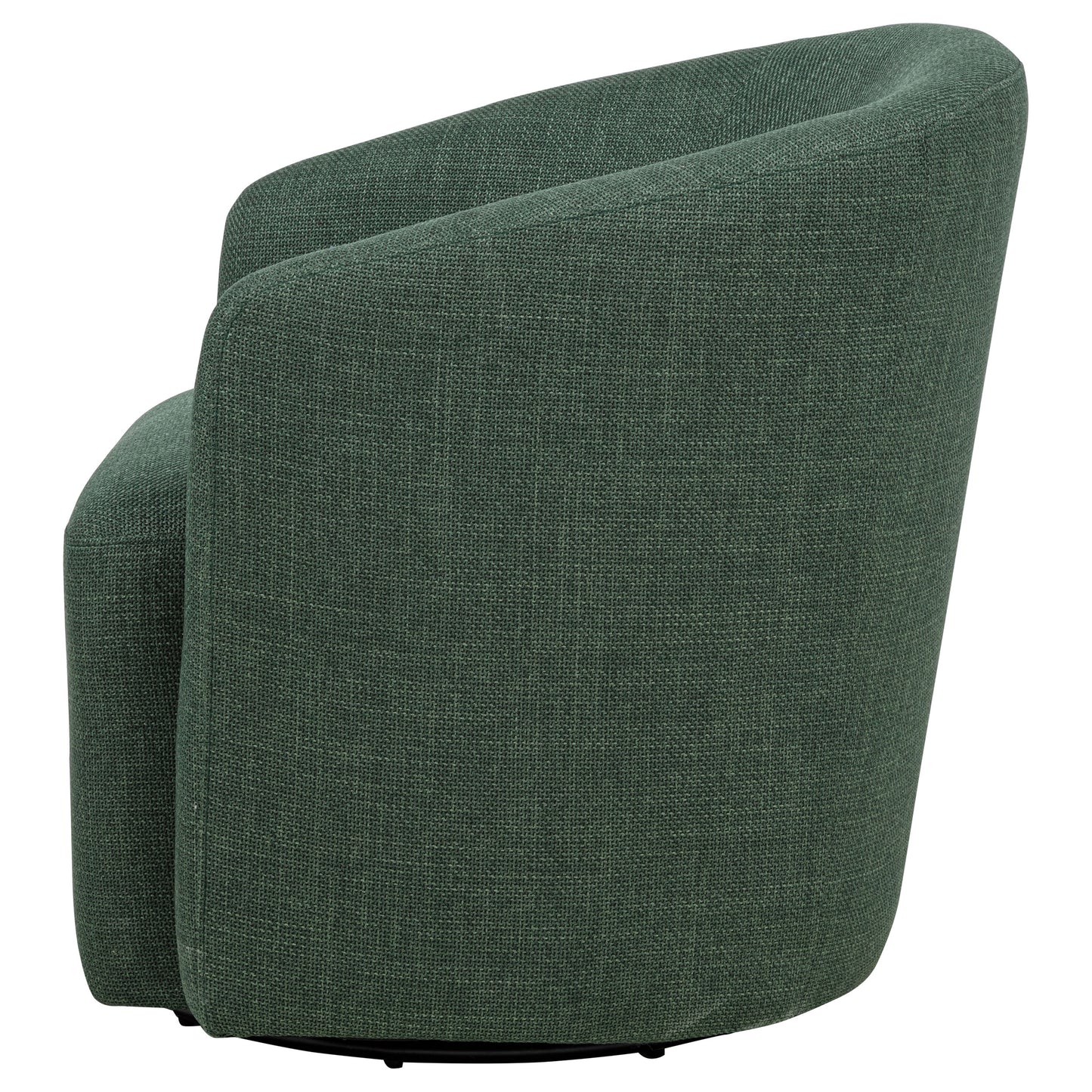 Mossbrook Fabric Upholstered Swivel Accent Chair Green