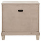Pembroke 2-drawer Nightstand Bedside Table Washed Oak