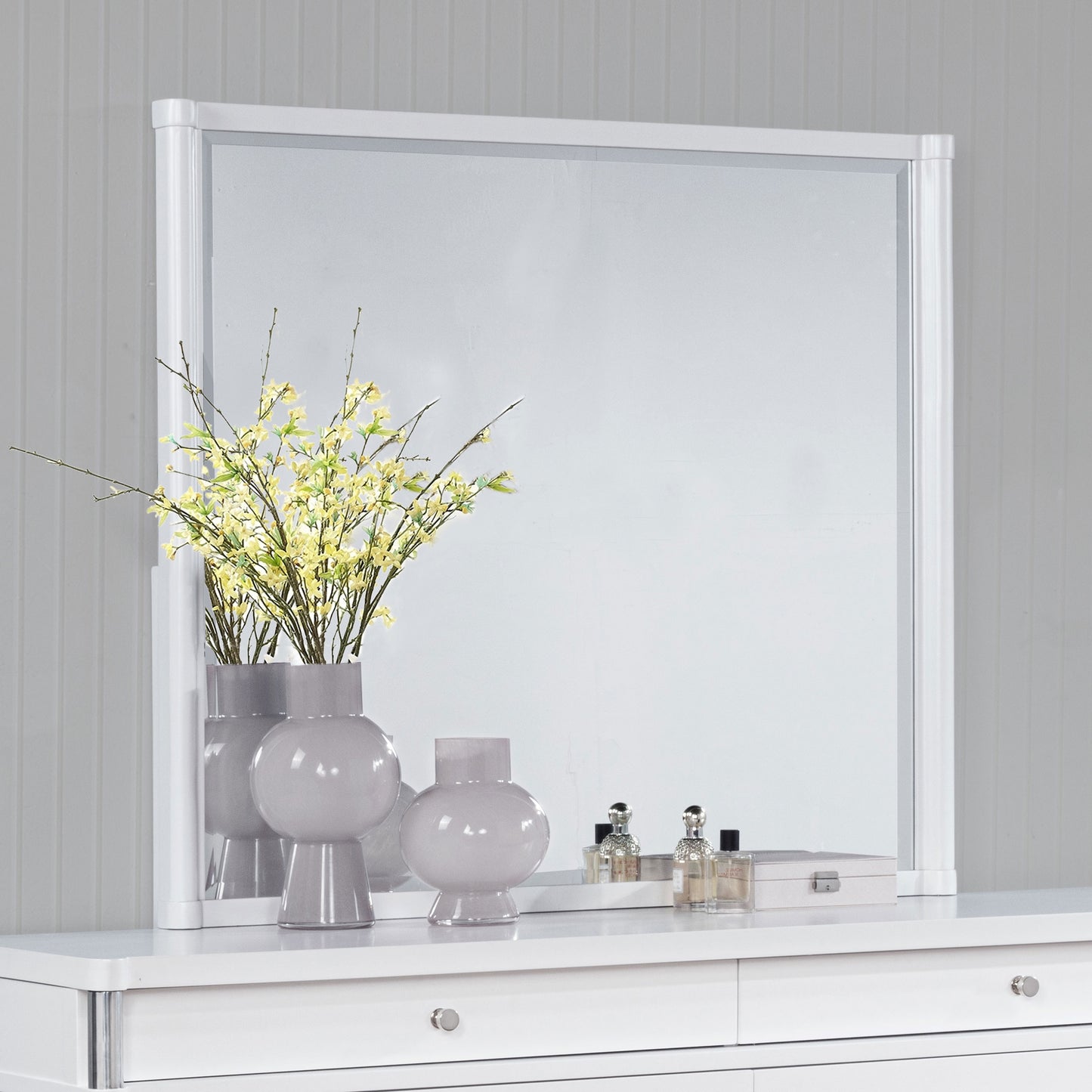 Gracemont Dresser Mirror White