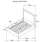 Lawson 54-inch Upholstered Queen Platform Bed Light Saddle