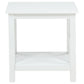 Skyview 2-piece Rectangular Lift Top Coffee Table Set White