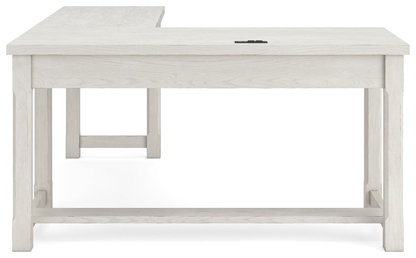 Robbinsdale L-Shaped Home Office Desk