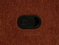 Navarro Chenille Upholstered Reclining Sofa Burnt Orange