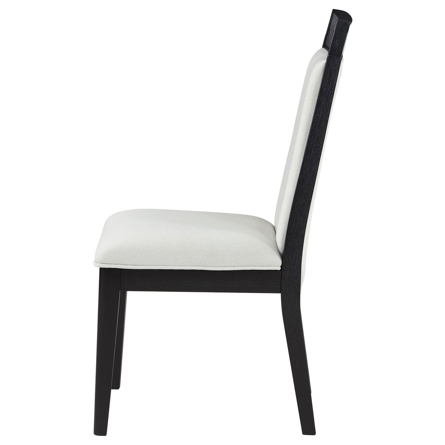 Brookmead Dining Side Chair Ivory and Black (Set of 2)