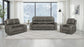 Brickston Triple Power Reclining Loveseat Charcoal