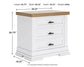 Ashbryn California King Panel Storage Bed with Mirrored Dresser, Chest and Nightstand
