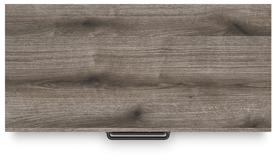 Graystorm Twin Panel Bed with Mirrored Dresser, Chest and Nightstand