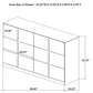 Ines 4-piece Eastern King Bedroom Set Grey and White High Gloss