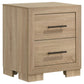 Arielle 5-piece Queen Bedroom Set Light Oak