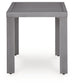 Half Moon Beach Square End Table