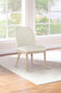 Solano Upholstered Dining Side Chair Beige (Set of 2)
