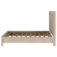 Solano 55-inch Eastern King Panel Bed Weathered Mango