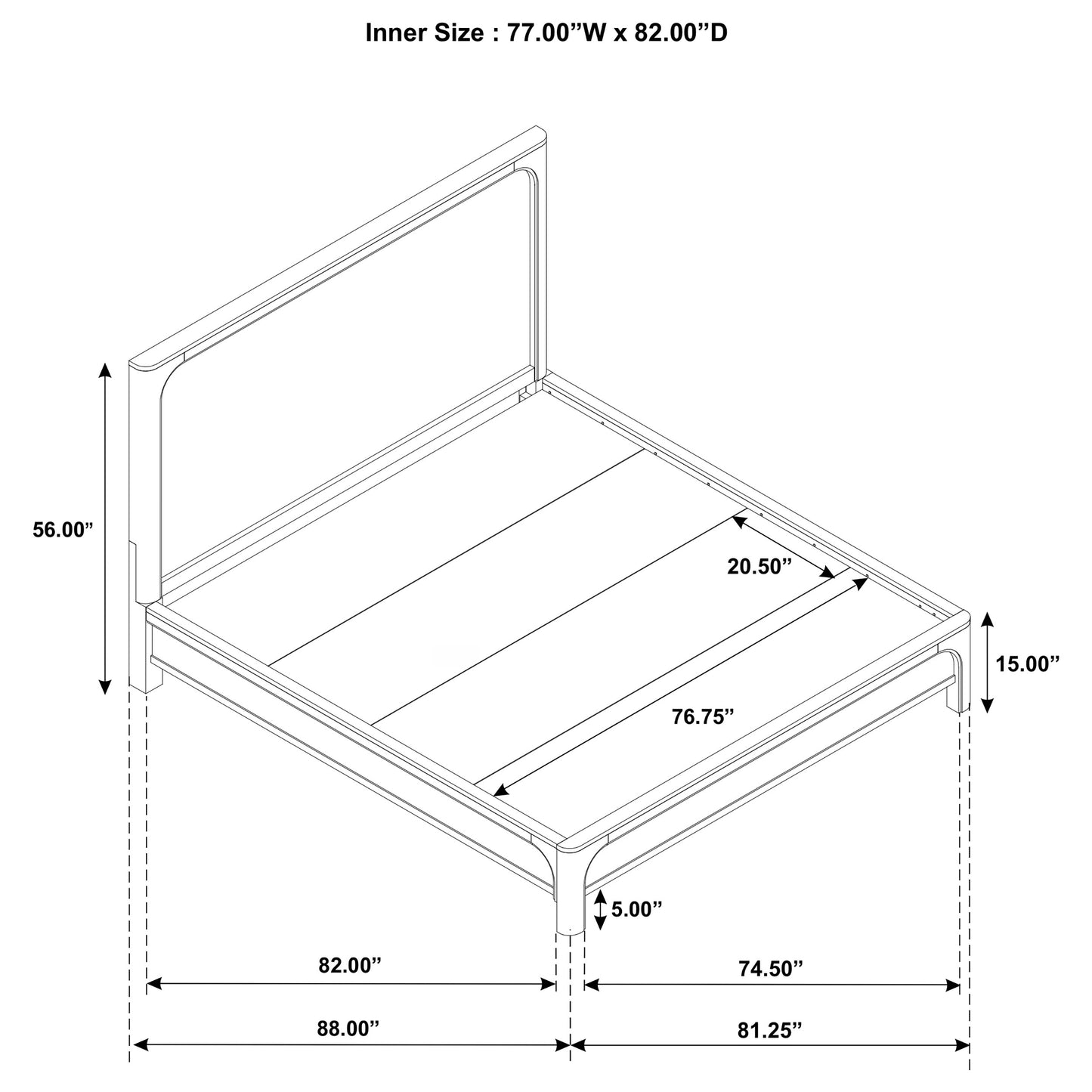 Solano 5-piece Eastern King Bedroom Set Weathered Mango