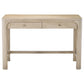 Solano 2-drawer Makeup Table Vanity Desk Weathered Mango