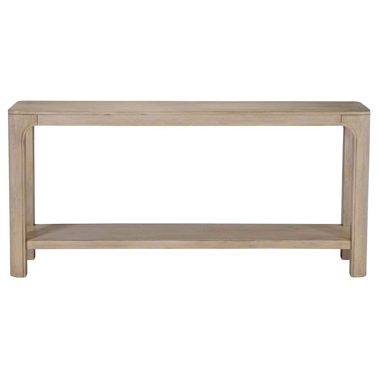 Solano 64-inch Entryway Console Sofa Table Weathered Mango