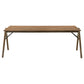 Randolph 7-piece Rectangular Dining Table Sheesham and Brown