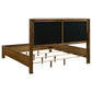 Adderley 5-piece Eastern King Bedroom Set Warm Brown