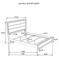 Valen Four-piece Full Bedroom Set Light Taupe