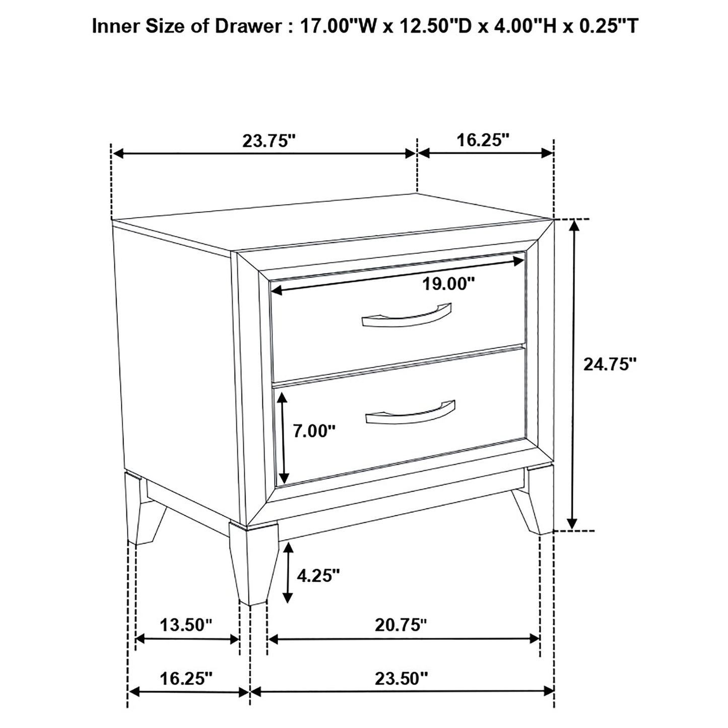 Valen Five-piece Twin Bedroom Set Light Taupe