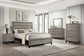 Valen 6-drawer Bedroom Dresser and Mirror Light Taupe
