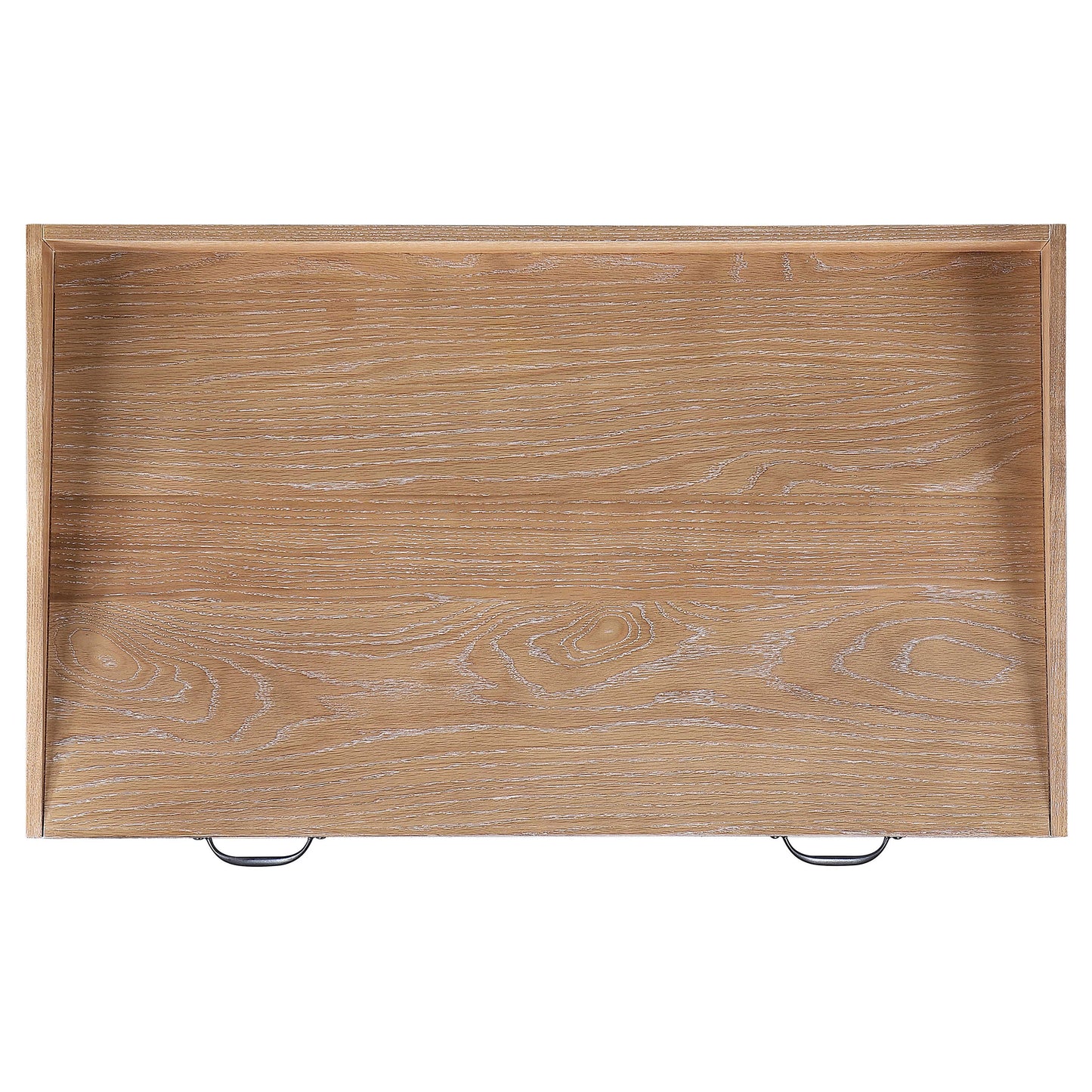 Fabian 38-inch Computer Desk with Keyboard Drawer Distressed Light Brown