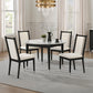 Maidstone - 5 Pc Round Dining Table Set