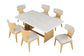 Caerwys - 7 Pc Dining Table Set