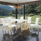 Holbaek - 5 Pc 80" Dining Table Set