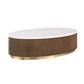 Virden - Oval Cocktail Table