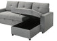 Giorgi - Sectional w/ Pullout