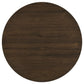 Hamlyn 5-piece Round Wood Dining Set Walnut
