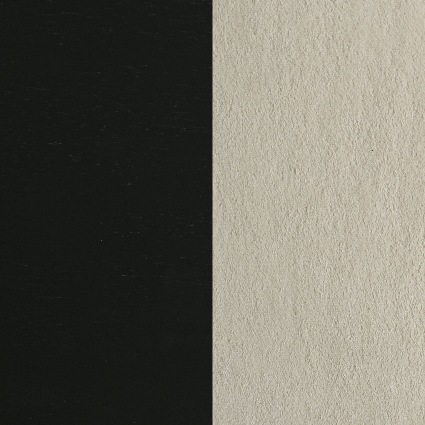 Redbridge Velvet Upholstered Counter Chair Cream and Black (Set of 2)