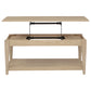 Lindenton 3-piece Wood Lift-Top Coffee and End Table Set Blonde