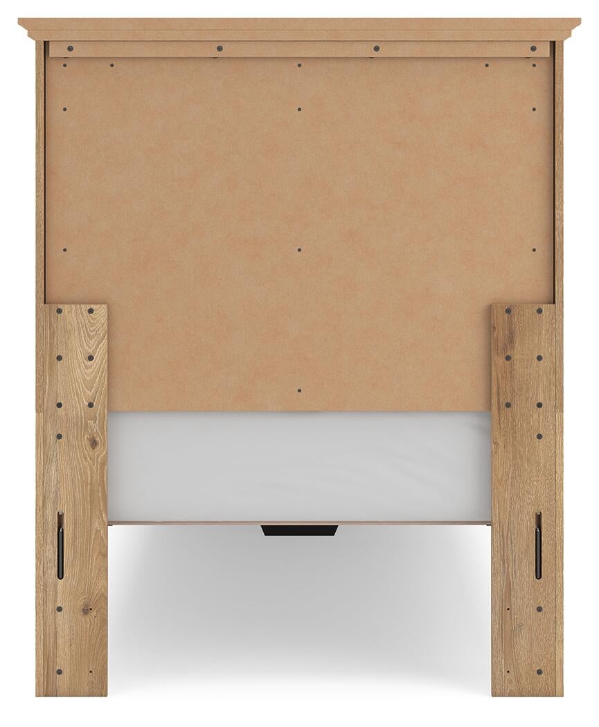 Makidern Twin Panel Storage Bed