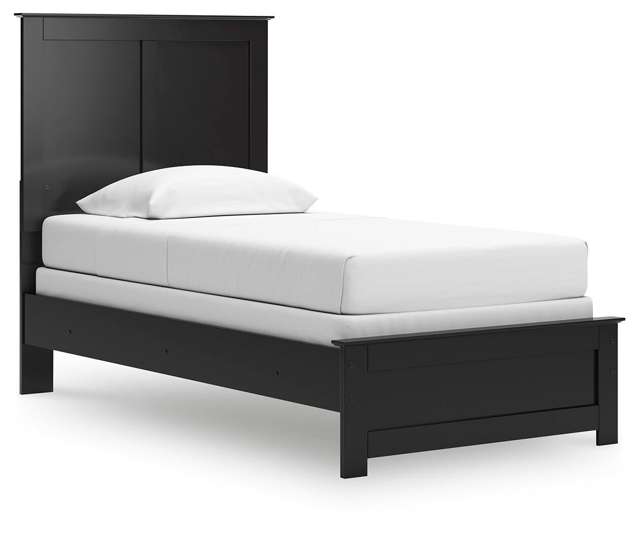 Maribel Twin Panel Bed, Dresser and Mirror