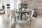 Sania - 9 Pc Dining Table Set
