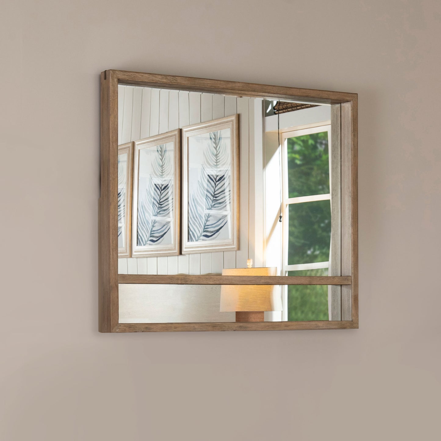 Stillwater Dresser Mirror with Jewelry Shelf