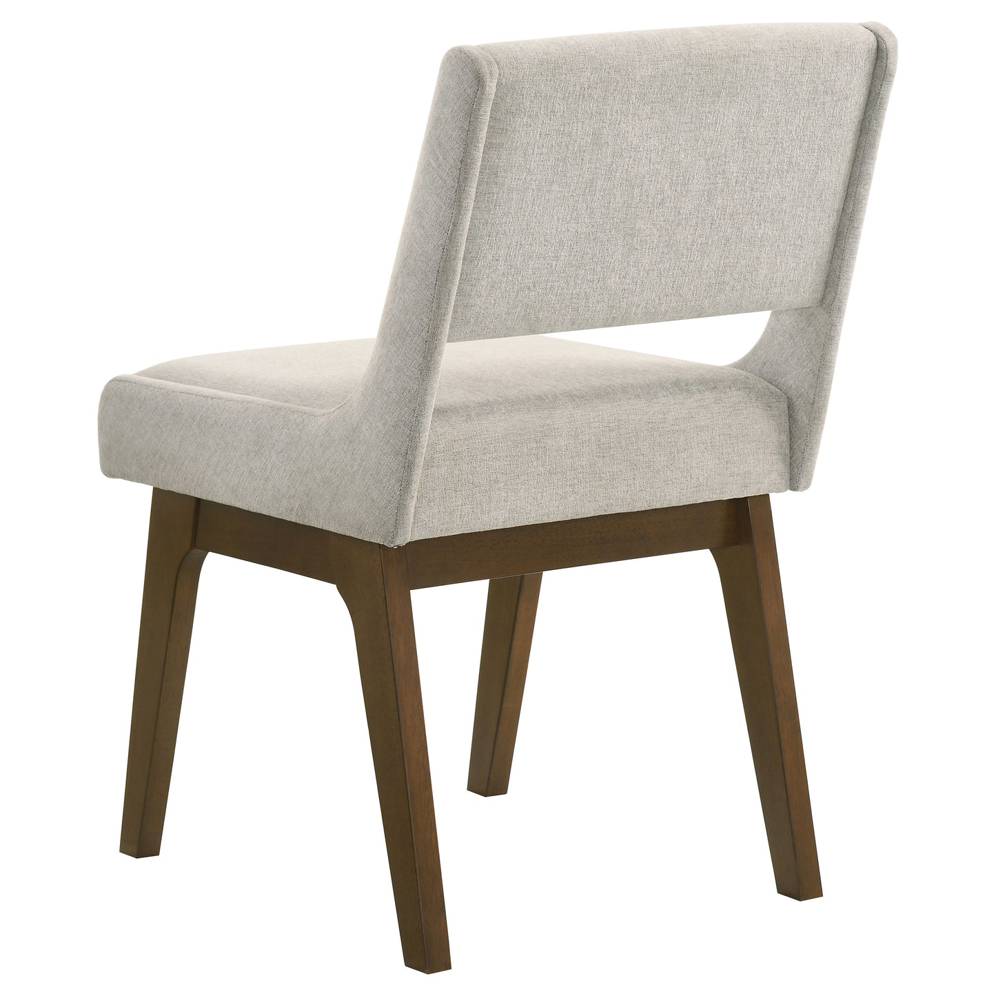Galindo Upholstered Dining Side Chair Light Grey (Set of 2)