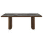 Parry 80-inch Smart Top Paladina Dining Table Dark Walnut