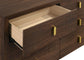 Etienne 5-piece Eastern King Bedroom Set Walnut