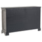 Cresswell 5-piece Eastern King Storage Bedroom Set Weathered Taupe