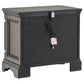 Cresswell 4-piece Queen Storage Bedroom Set Weathered Taupe