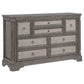 Cresswell 5-piece Queen Storage Bedroom Set Weathered Taupe