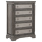 Cresswell 5-piece Queen Storage Bedroom Set Weathered Taupe