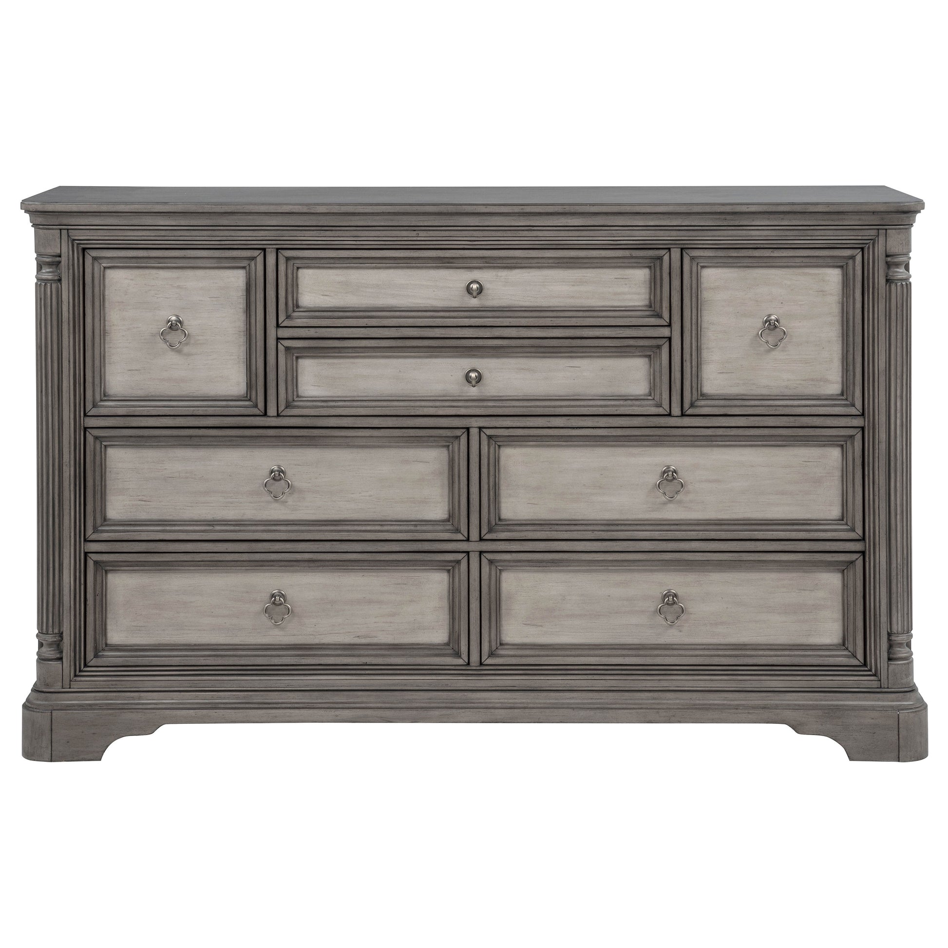 Cresswell 8-drawer Bedroom Dresser Weathered Taupe