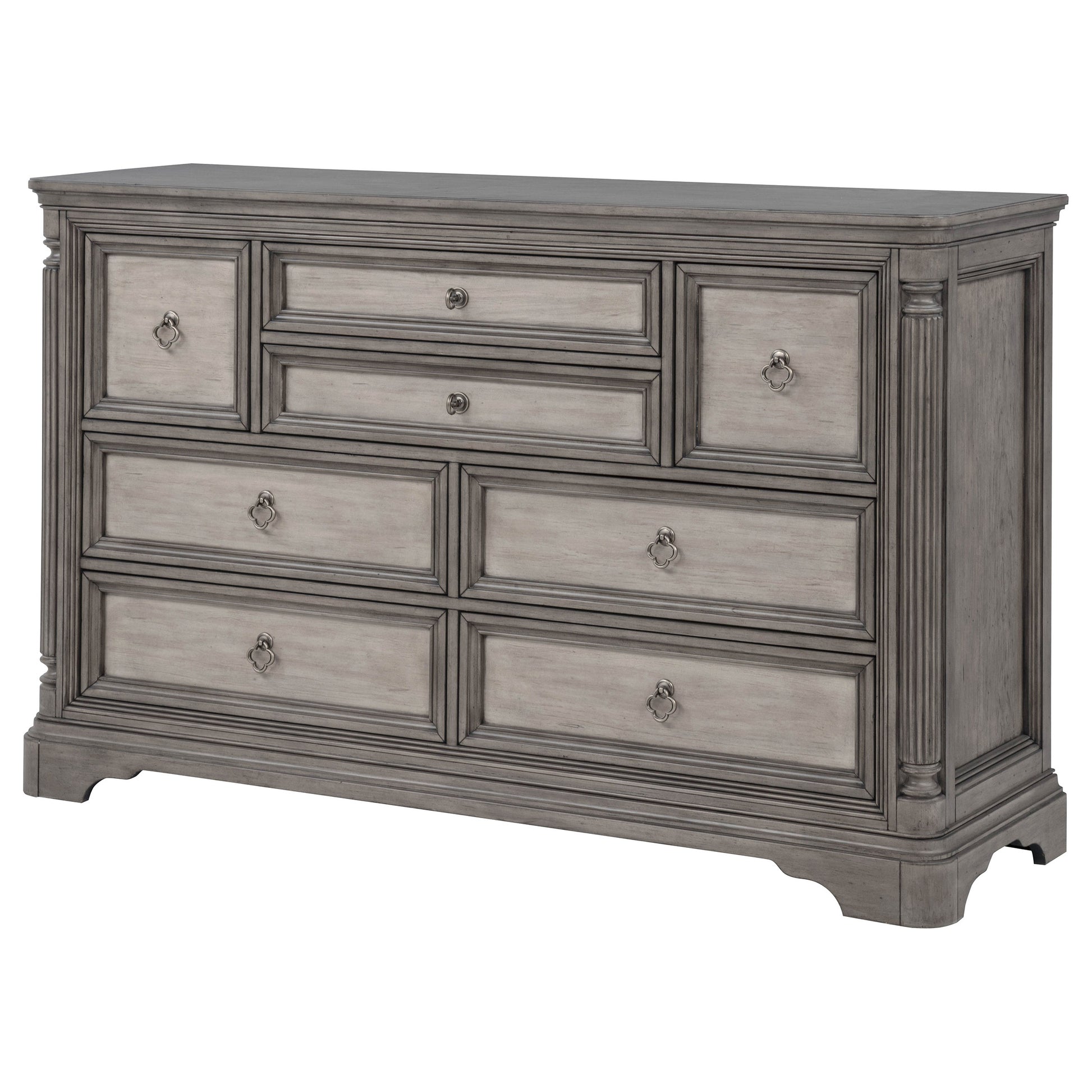 Cresswell 8-drawer Bedroom Dresser Weathered Taupe – New Age Chicago Furniture Co